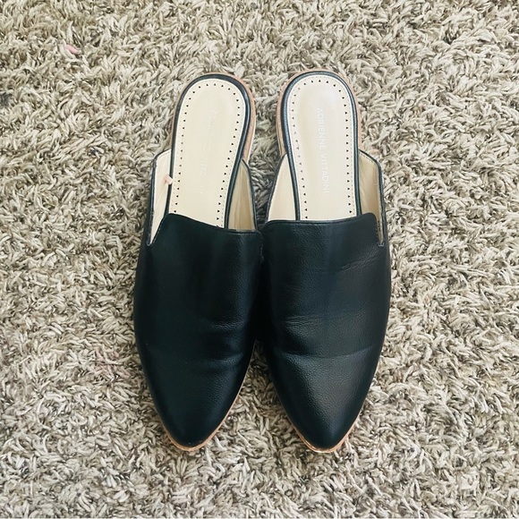 Adrienne Vittadini woman’s Av-Lou flat mules 8 1/2 sophisticated slip on casual - Picture 6 of 7
